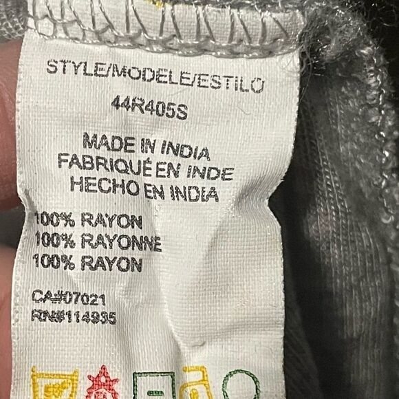 CLOTH by RD open back top size large. Very soft and stretchy, raw hem, EUC - Picture 6 of 6